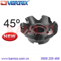 Đài dao phay mặt tốc độ cao 45° HCB Vertex
