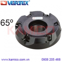Đài dao phay mặt 65° Vertex