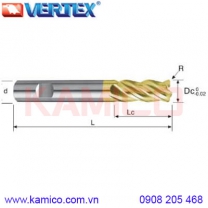 Dao phay ngón hợp kim 4 me cho Inox VFF52SX Vertex