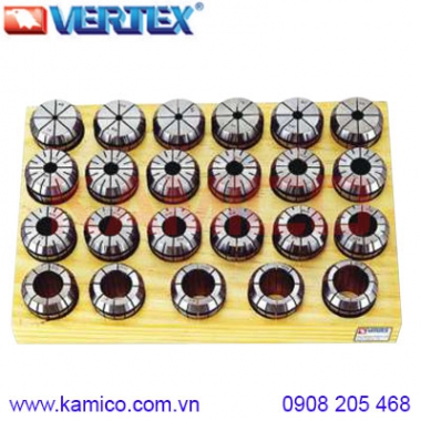 Bộ collet ER-8, ER-11, ER-16, ER-20, ER-25, ER-32, ER-40, ER-50