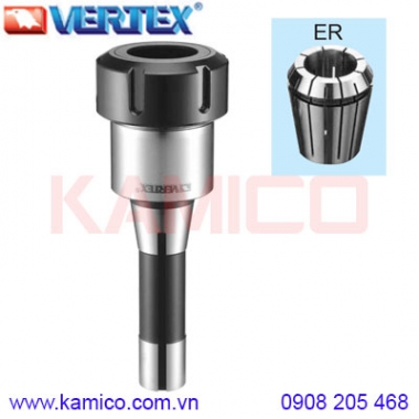 Đầu kẹp mũi phay R8 collet ER16, ER32, ER40 Vertex