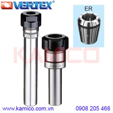 Đầu kẹp dao phay chuôi thẳng hệ inch collet ER Vertex