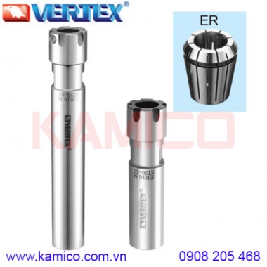 Đầu kẹp mũi phay C08, C10, C12, C16, C20, C25 collet ER Vertex