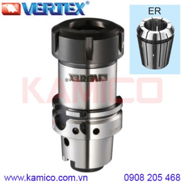 Đầu kẹp dao phay HSK-A63, HSK-A100 collet ER Vertex