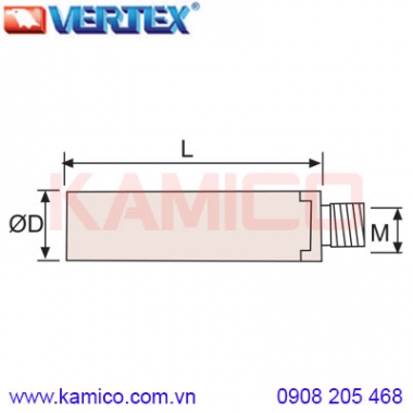 Giá đỡ can dao doa bằng hợp kim Vertex