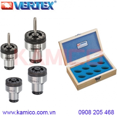 Bộ 4 collet kẹp mũi taro TC820-DIN371-D Vertex