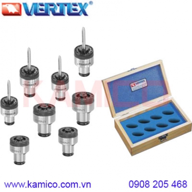Bộ 8 collet kẹp mũi taro TC-312-DIN376-B Vertex