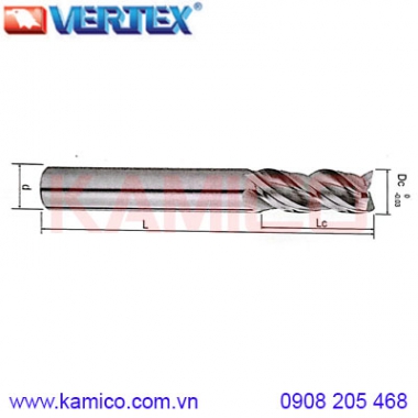 Dao phay ngón hợp kim cho Nhôm VEK40 Vertex