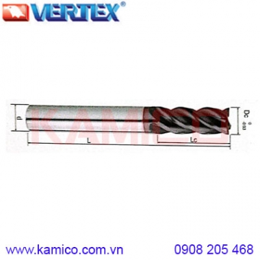 Dao phay ngón hợp kim đa năng VEK48 Vertex
