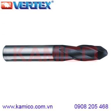 Dao phay ngón hợp kim 2 me VB221 Vertex (<48HRC)