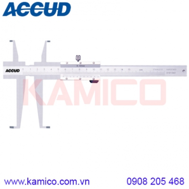 Thước cặp cơ khí đo rãnh trong series 109 Accud
