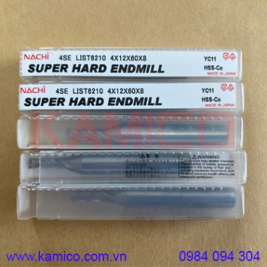 Mũi phay NACHI 4SE 4x12x60x8