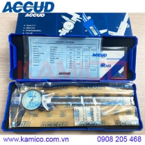 Thước cặp đồng hồ 0-150mm/0.02mm 101-006-21 Accud