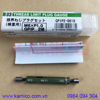 Dưỡng kiểm ren trong M6*1.0 GPIP2-0610 Niigata Seiki