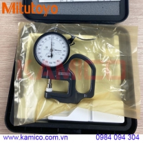Đồng hồ đo độ dày cơ khí Mitutoyo 7327A (0-1mm/0.001mm)