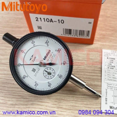 Đồng hồ so cơ khí Mitutoyo 2110A-10 (0-1mm/0.001mm)